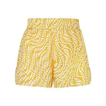 FENDI Casual Shorts Men's Yellow