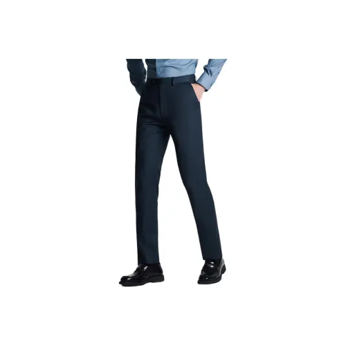 SAINT ANGELO Suit Trouser Men's Denim Blue