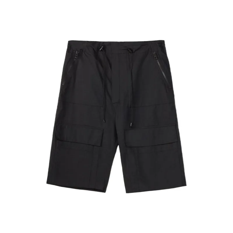 LOEWE Cargo Shorts Men Black-0