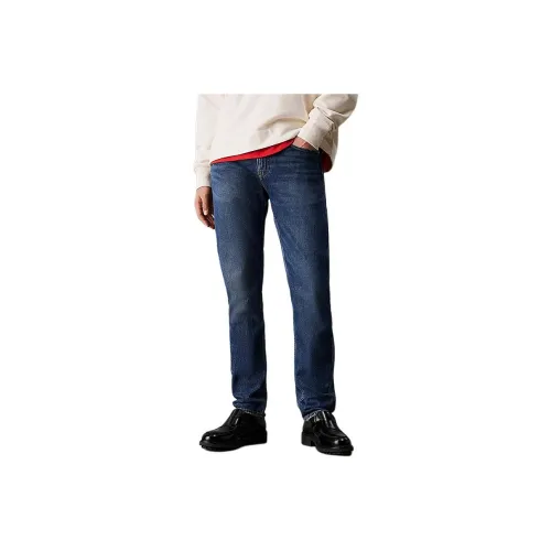 CALVIN KLEIN Jeans Europe Version Men's Bright Blue