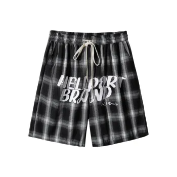 HELIPORT Shorts Unisex Black White