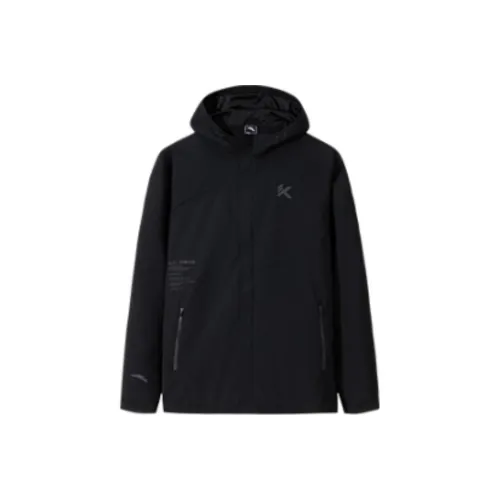 Anta Basketball Collection Trench Coat Men's Basic Black