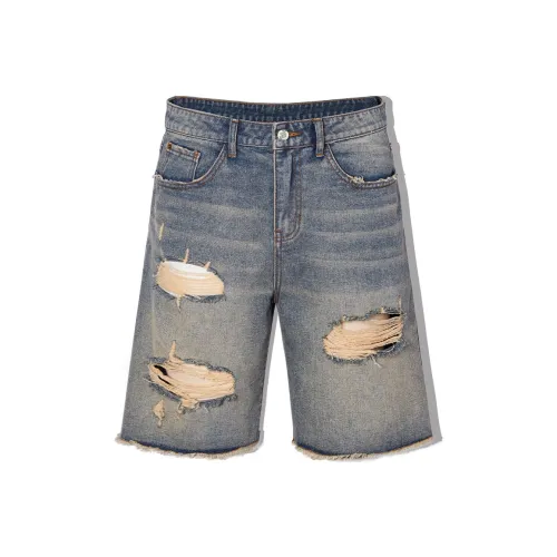 ROCAWEAR Loose Fit Shorts Unisex Blue