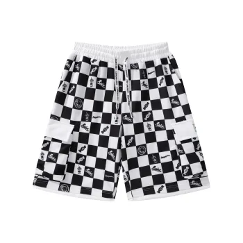 FireMonkey Cargo Shorts Unisex White