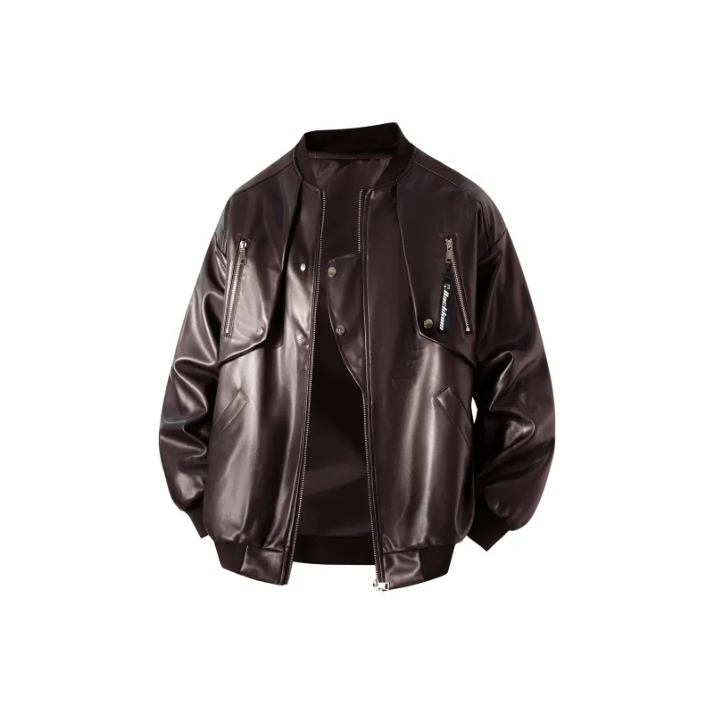 David Bakken Leather Jacket Unisex-6