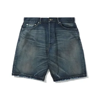 MADNESS Denim Shorts Unisex Blue