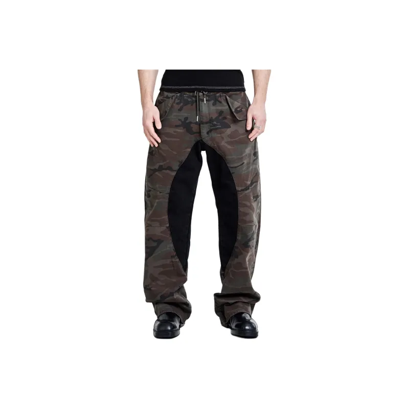 51percent Cargo Pants Men's Camouflage Black-0