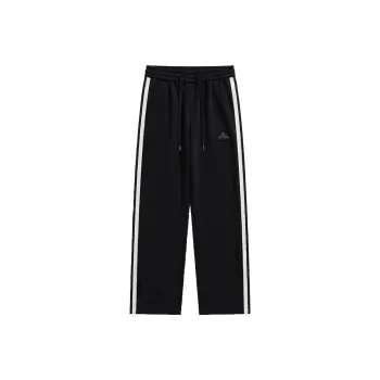 WILD LEADER Casual Pants Unisex Black
