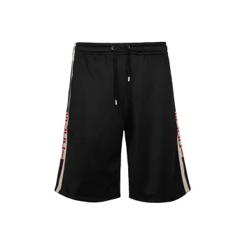 GUCCI Casual Shorts Men's Black