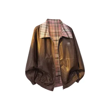 DUNHUANG ART INSTITUTE Leather Jacket Unisex