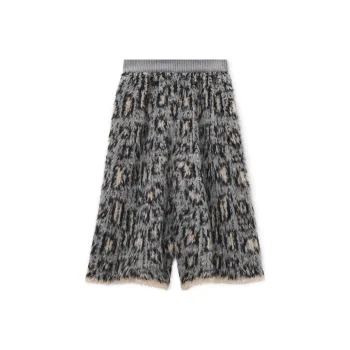 LOEWE SS25 Casual Pants Men's Black Gray Color
