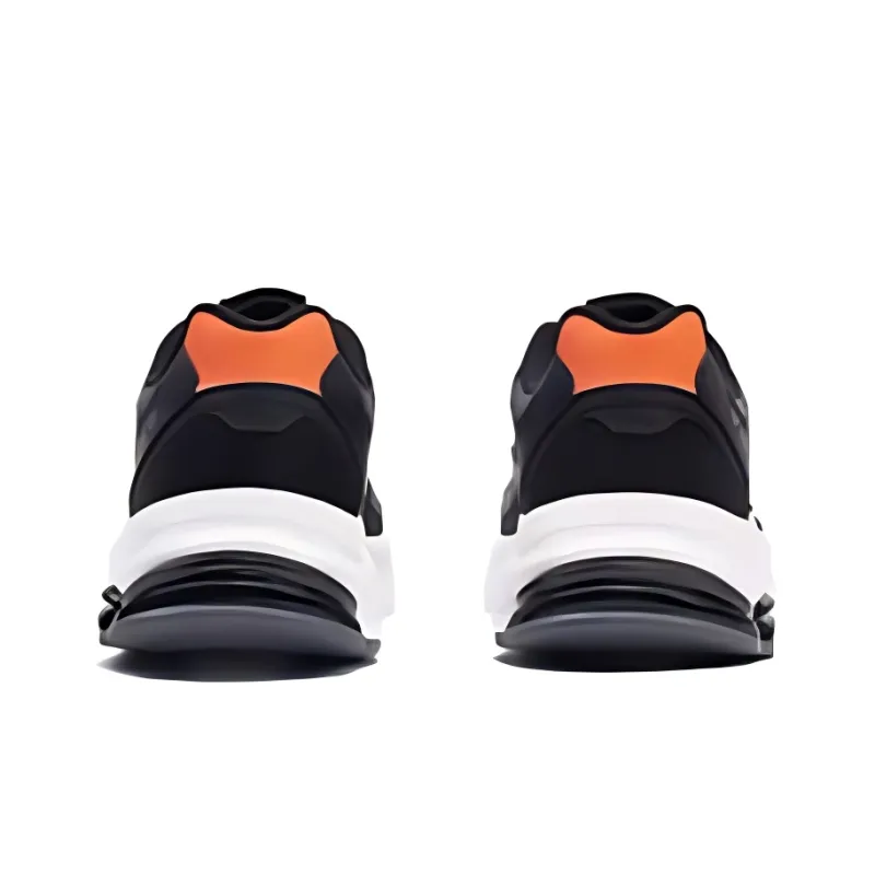 361° Anti Slip Wear Resistant Low Top Casual Shoes Men's Black Gray-2