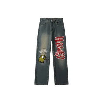AFTER SCHOOL SPECIAL Jeans Unisex Vintage Blue