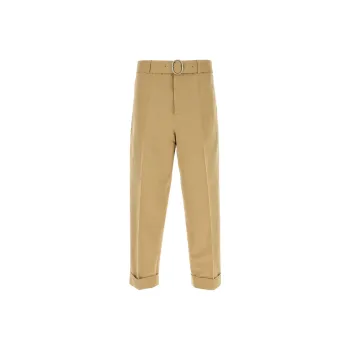 JIL SANDER Belted Chinos