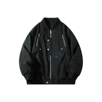 Evil Lions Jackets & Coats Unisex Off Black