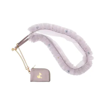Disney Polyester Coin Purse Women's Purple