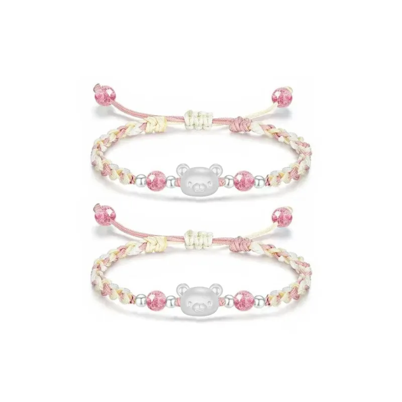 SINO GEM S999 Fine Silver Bracelets Unisex-6