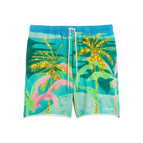 CELINE x TYSON REEDER Casual Shorts Men's Green