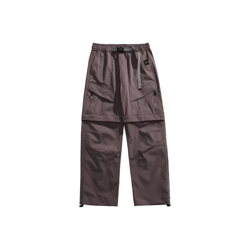 VanCamel Windbreaker Pants Unisex Dark Fuchsia-0