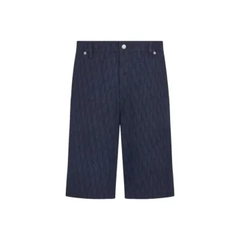 DIOR FW22 Cargo Shorts Men's Marine Blue