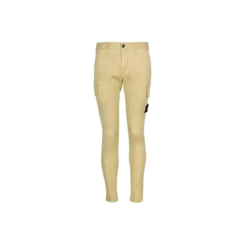 STONE ISLAND Casual Pants Men's Yellow