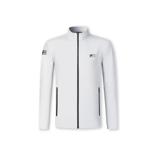 FILA Jacket Men's Semi Transparent Curtain Gray