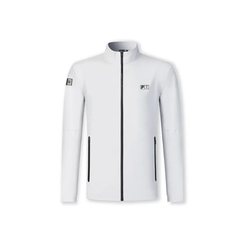 FILA Jacket Men's Semi-Transparent Curtain Gray-0