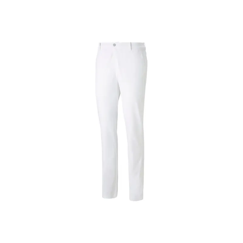 PUMA Golf Dealer Tailored Casual Pants Men White-0
