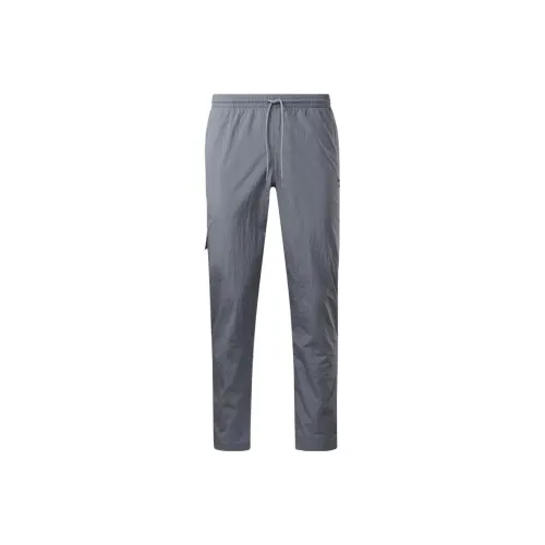 Reebok Casual Pants Men Gray