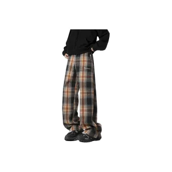 MXDT Casual Pants Unisex Brown