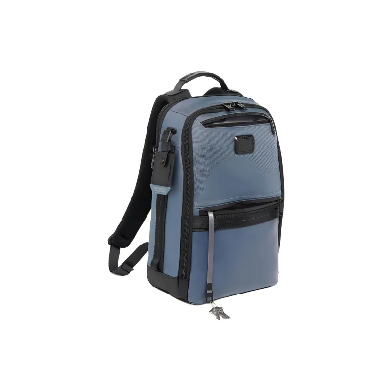 TUMI Nylon Travel Bag Backpack Large Size Men's Blue-1