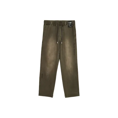 JACK JONES· Casual Pants Men's Black Olive