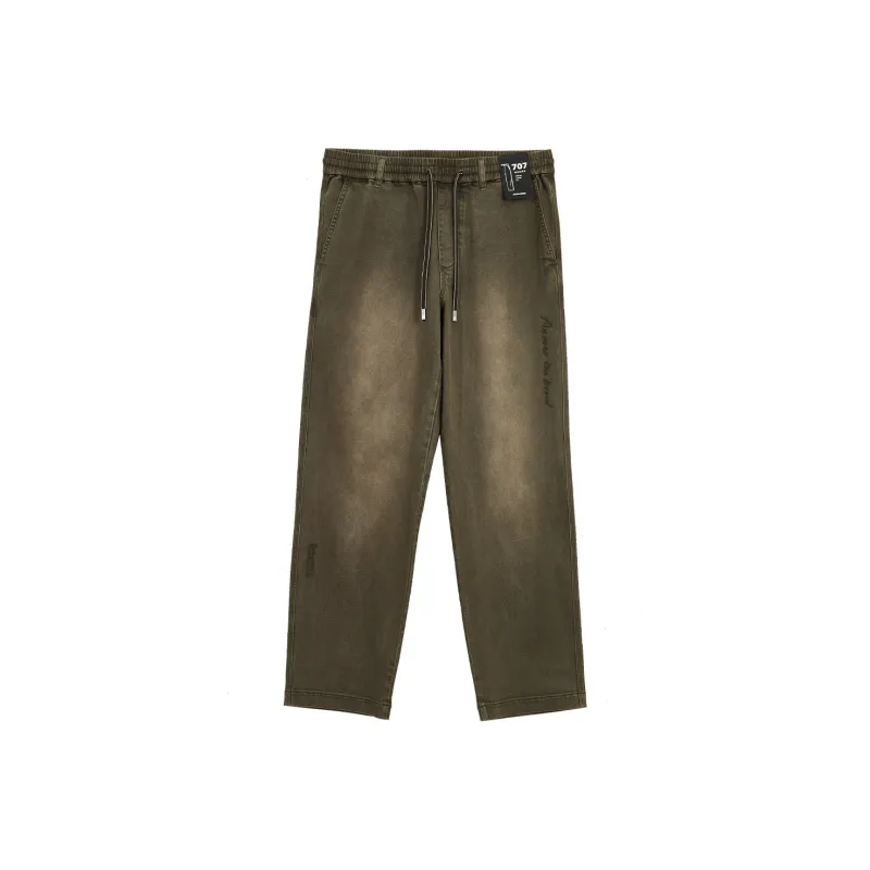 JACK JONES· Casual Pants Men's Black Olive-0