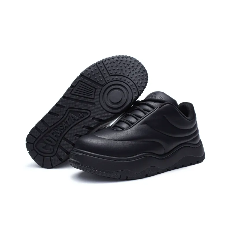 ACEMICKY Cushioning Slip Resistant Waterproof Low Top Casual Shoes Men's-3