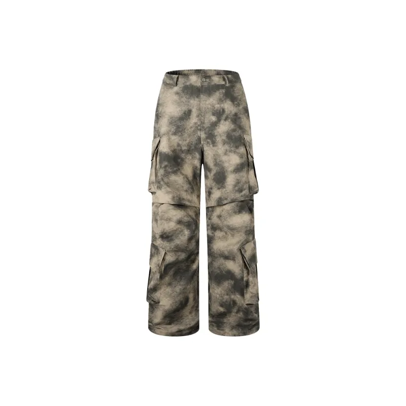 1807 Jeff Hamilton Collaboration Cargo Pants Unisex Khaki-0