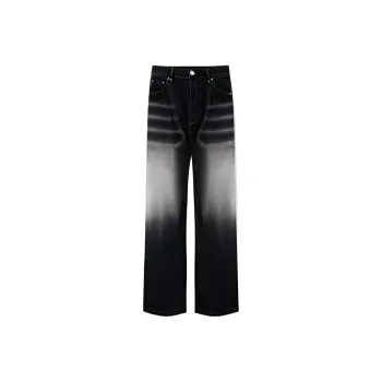 DOENU Jeans Unisex Black Gray Color