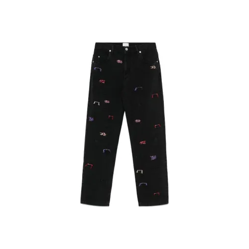 ISABEL MARANT Logo Printed Drawstring Track Shorts
