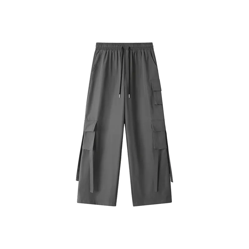 WARNING LIGHT Casual Pants Unisex-4