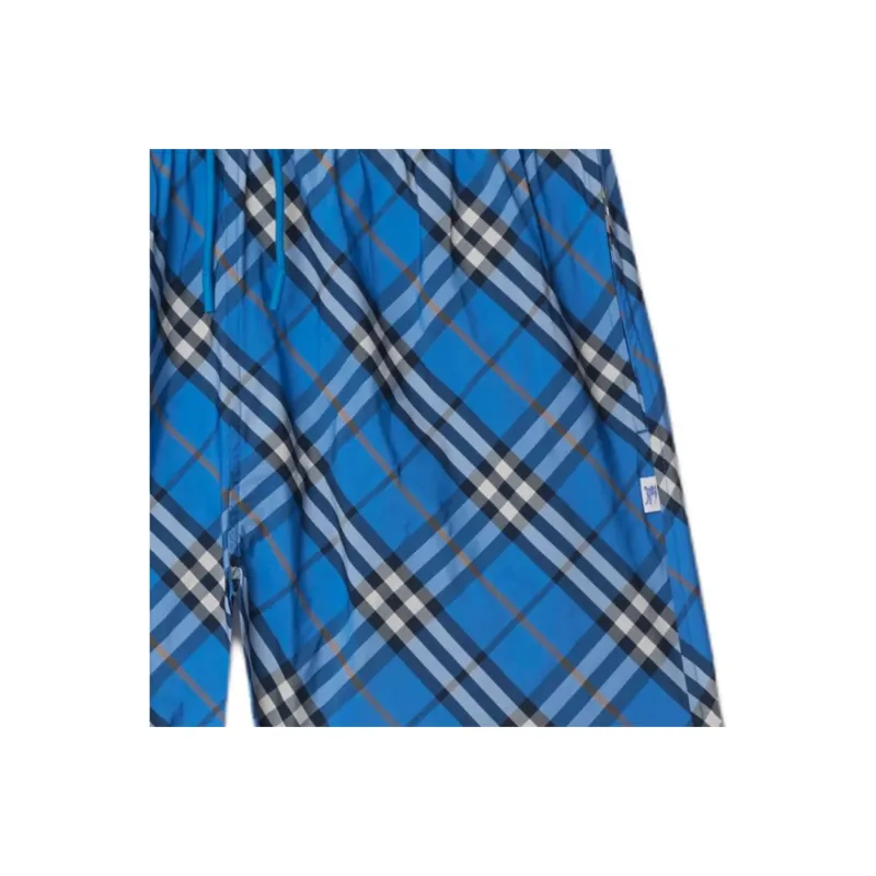 Burberry Checked Swim Shorts-4