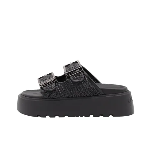 Casadei Birkly Plaid embellished Platform Sandals Women's