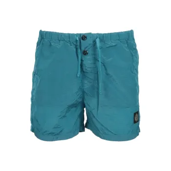 STONE ISLAND Casual Shorts Men Blue