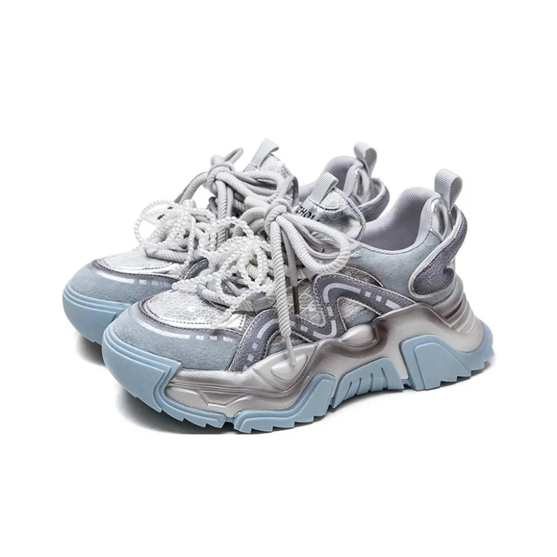 Chibang Breathable Low Top Chunky Sneakers Women's-1