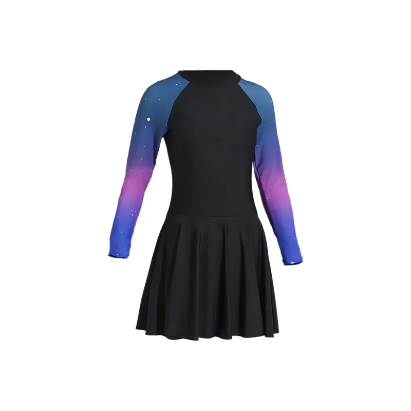 QIAODAN One piece Swimsuit Women's Black-1