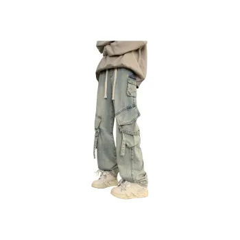JUNGLE PANDA Jeans Unisex Green