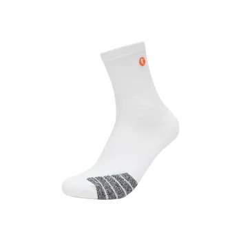 QIAODAN Knee High Socks Men's 1 Pack Jordan White