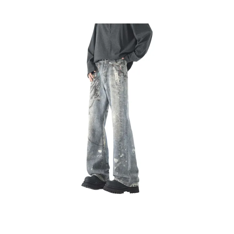 TEN MIRO Jeans Unisex Blue-0