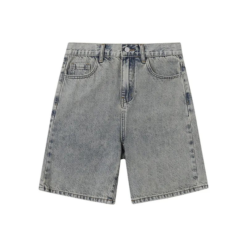 TGNS Denim Shorts Unisex Light Blue-0