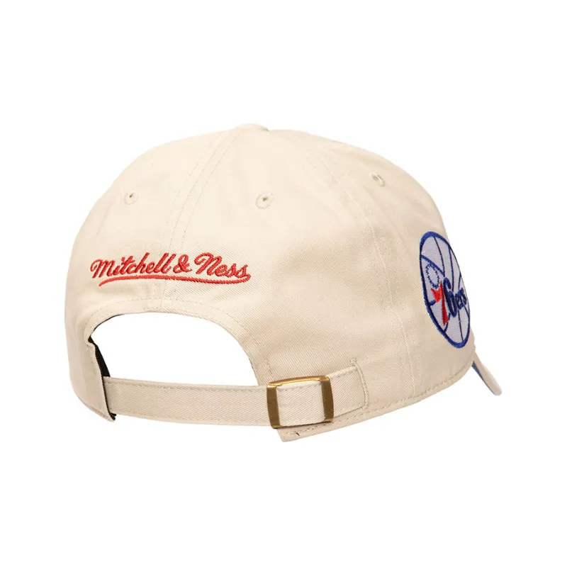 Mitchell & Ness Polyester Baseball Caps Unisex Beige-1