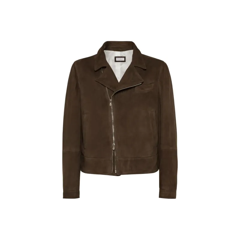 Brunello Cucinelli Country Biker Jacket-0