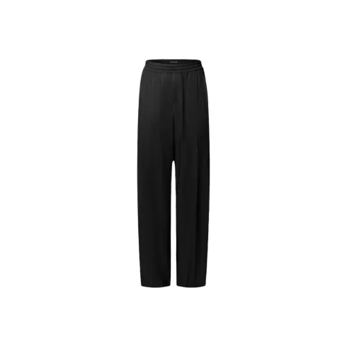 LOUIS VUITTON Bead-Embellished Silk Pajama Pants